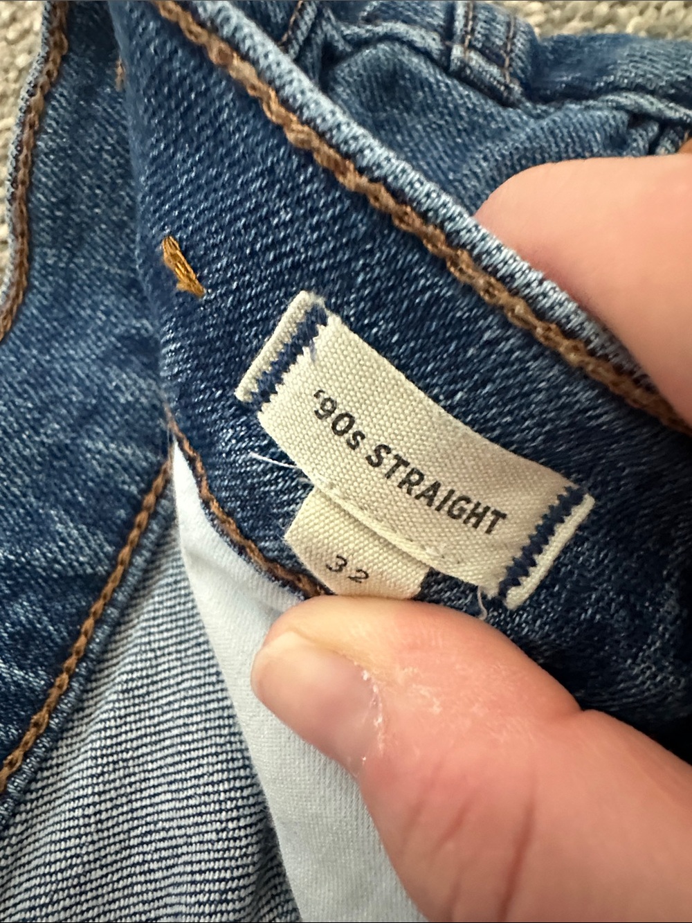Madewell 90s Straight Fit Women’s Jean - Picture 3 of 4